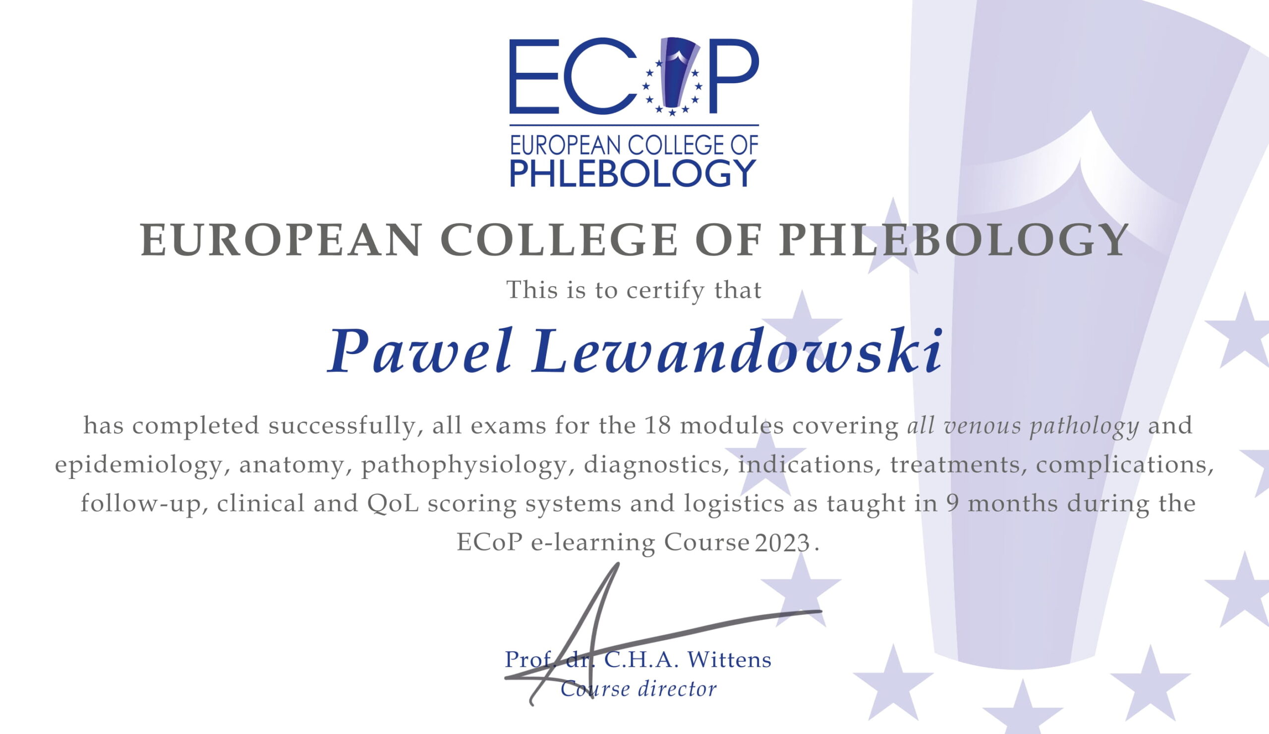 Pawel Lewandowski - Certificate 2023-1